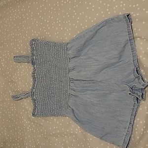Baby Gap Jean Romper Sz5